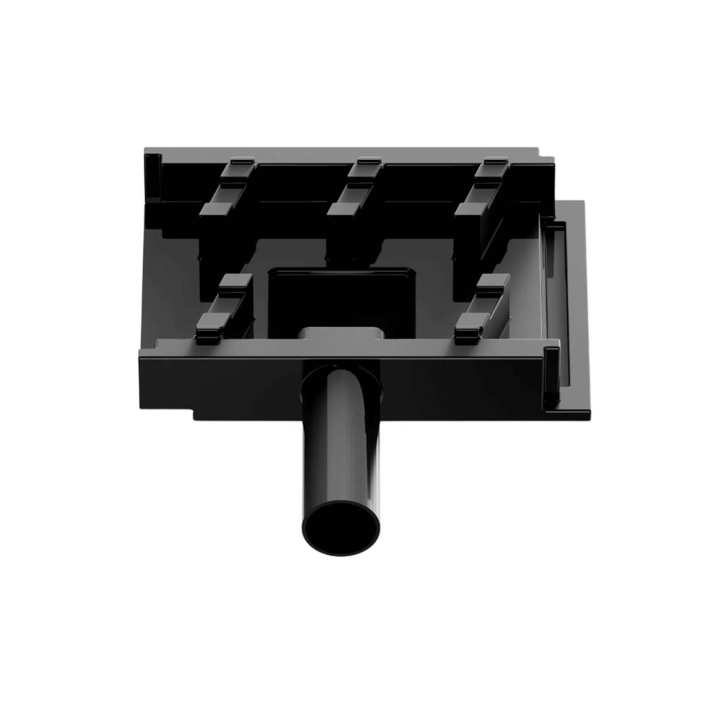 Invisible Modular Outdoor Side outlet Drain