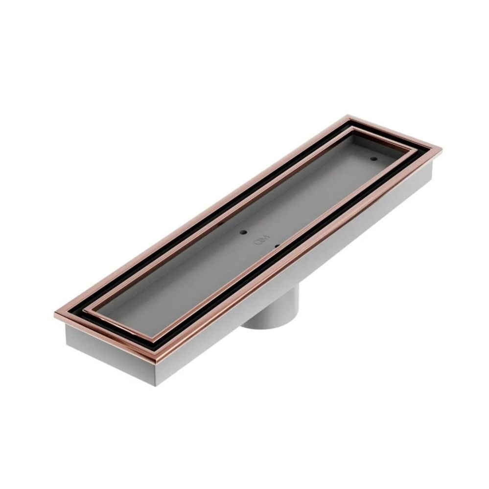 Lagos Series. Veil Line. Linear Drain 12'' . Bronze