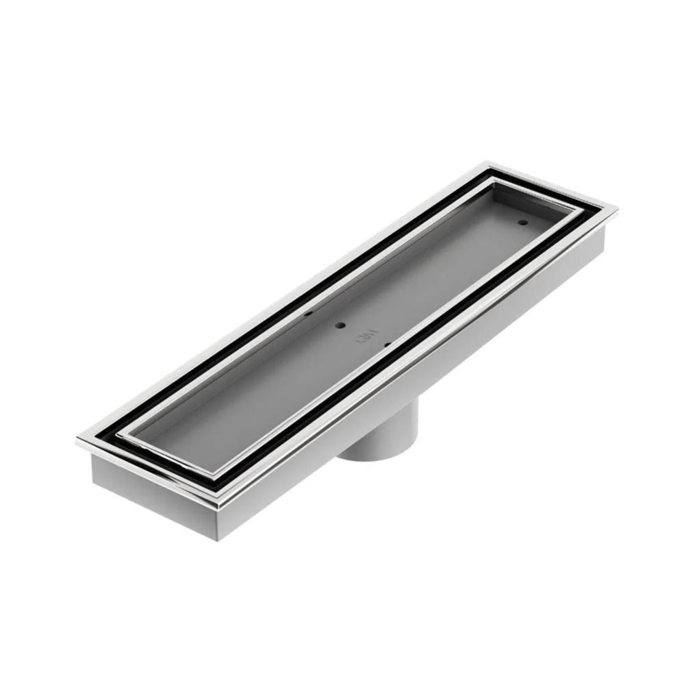 Lagos Series. Veil Line. Linear Drain 12'' . Polished