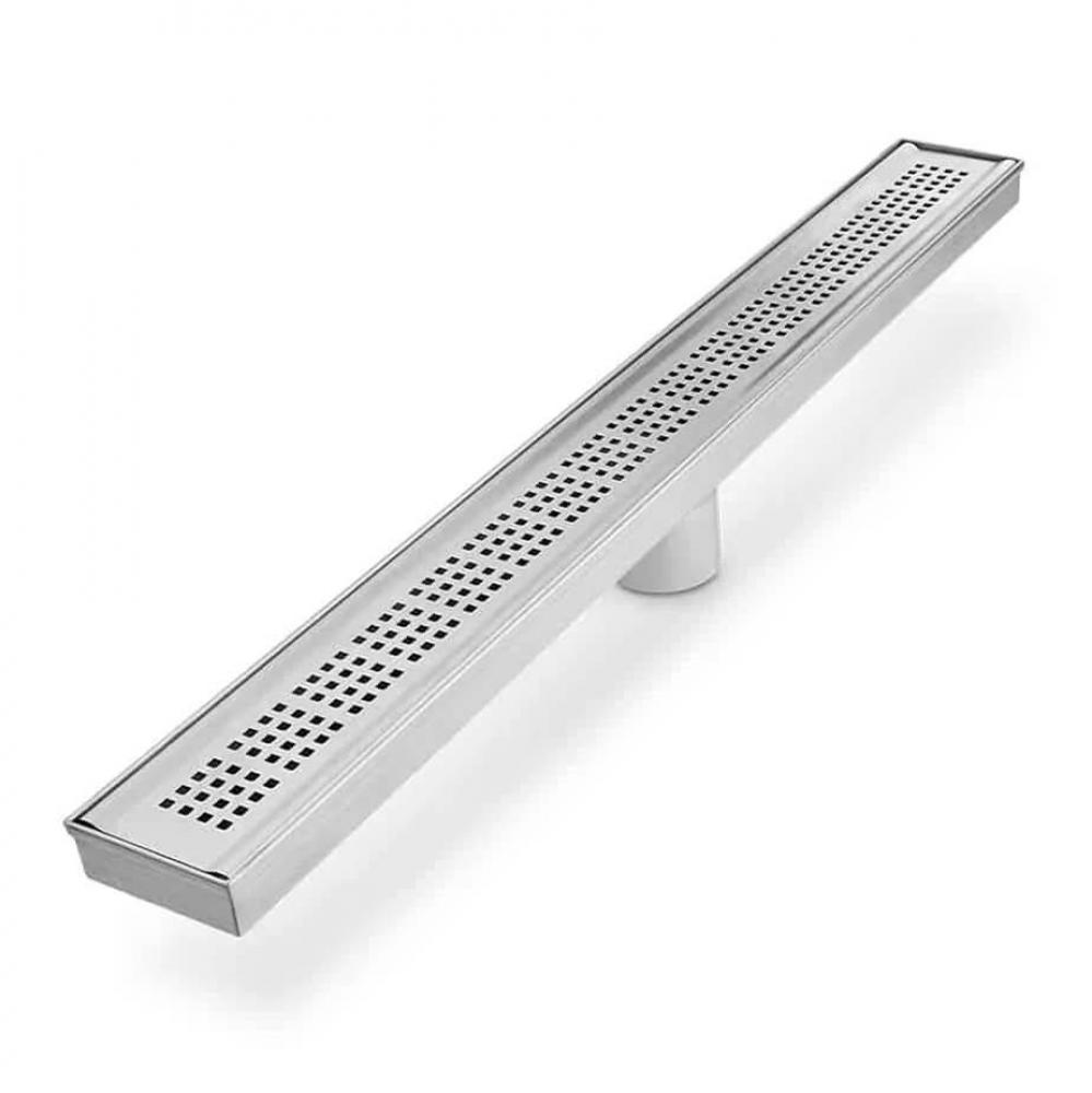 Bay Series. Ria Linear Drain 48''. Satin