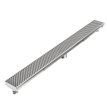 QM Drain 33.620.48HF ST - Delmar Series. 48'' Adjustable Kit (3'' High Flow outlet): Perforated Line. Sa