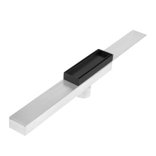 QM Drain 33.810.08 BK - Delmar Series. Supreme Tile In + Drain Black