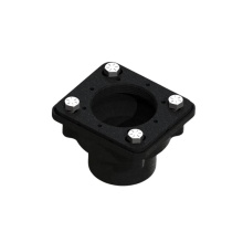 QM Drain 83.SQFLG.2.PVC - Square PVC Flange Drain 2'' throat, 2'' outlet No Hub