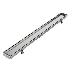 QM Drain 88.630.60HF ST - Lagos Series. 60'' Adjustable Kit (3'' High Flow outlet): Mist (Tile-in) Line.