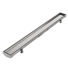 QM Drain 88.630.72 ST - Lagos Series. 72'' Adjustable Kit (2'' outlet): Mist (Tile-in) Line. Satin