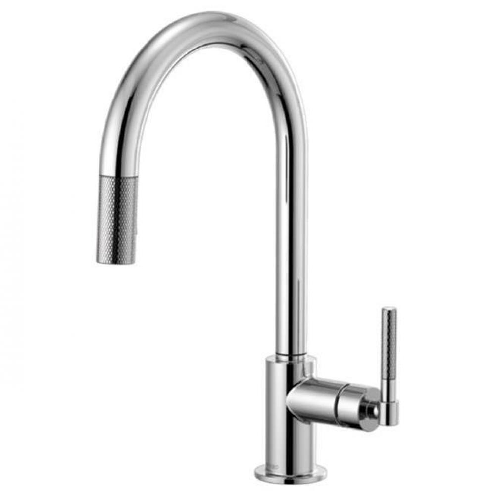 Arc Spout Pull-Down, Knurled Handle