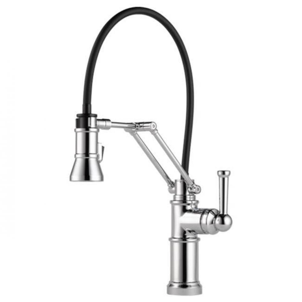 Single Handle Articulating Arm Kitchen Faucet