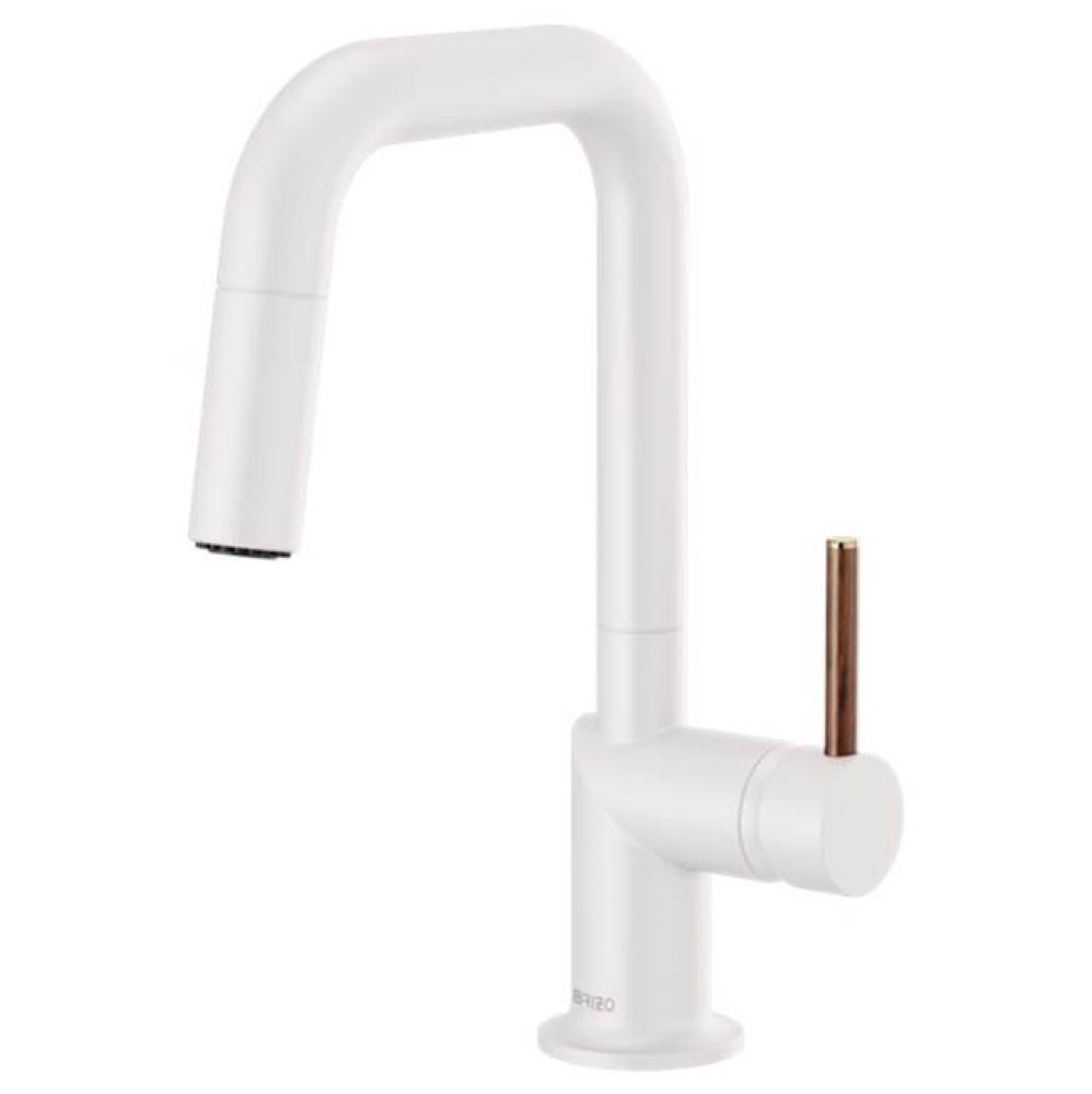 Odin® Pull-Down Prep Faucet with Square Spout - Handle Not Included