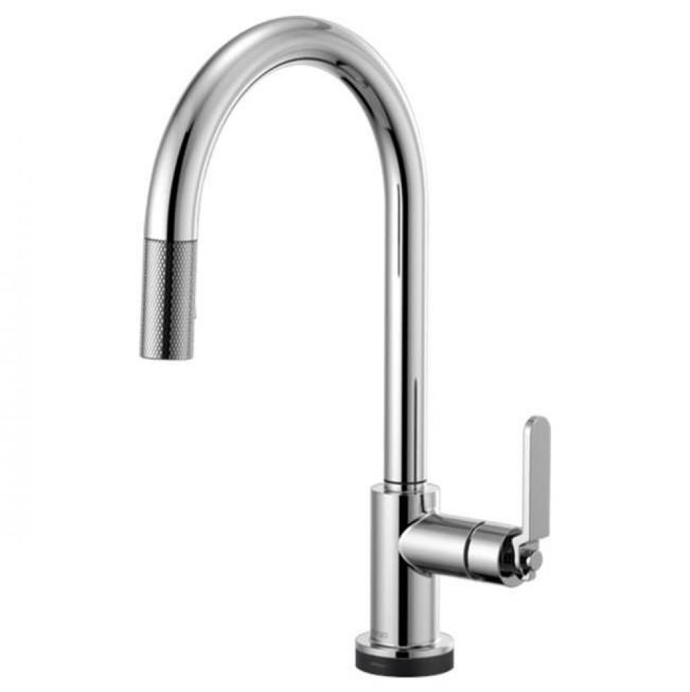 Arc Spout Pull-Down With Smarttouch, Industrial Handle