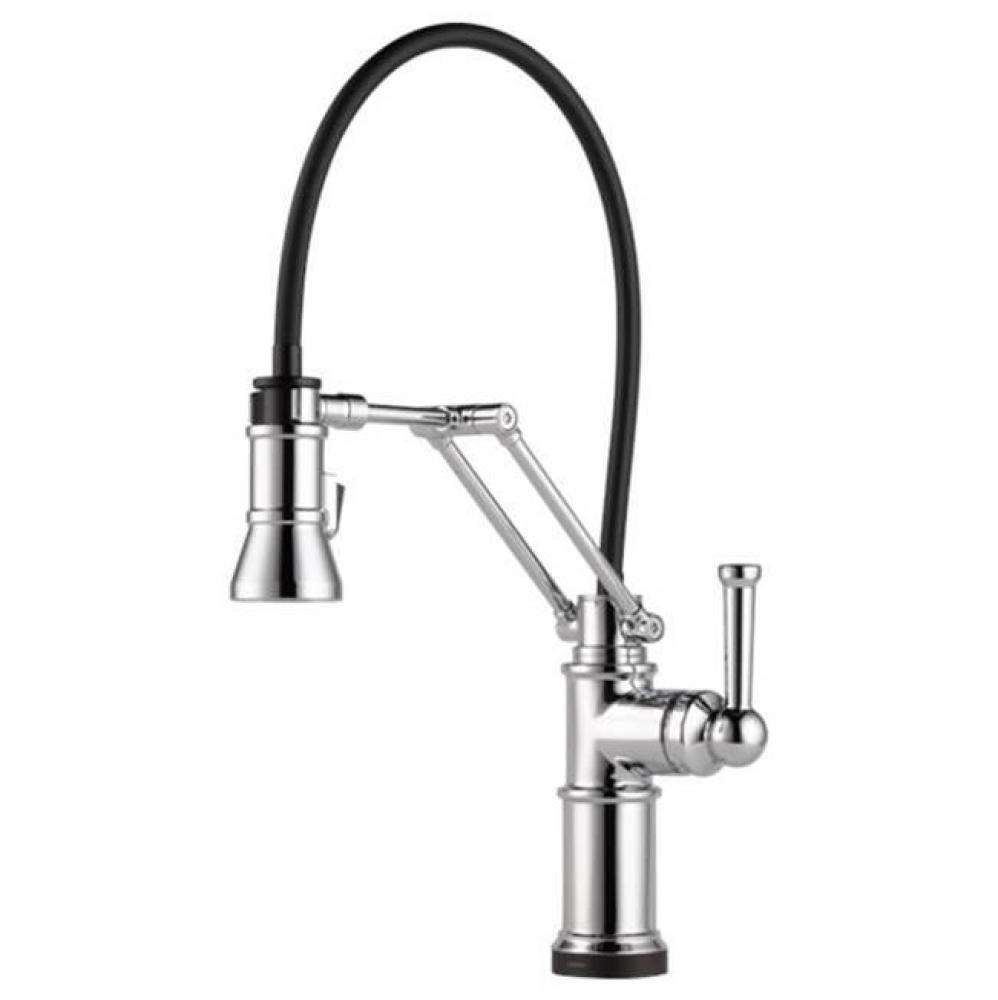 Single Handle Articulating Arm Kitchen Faucet With Smarttouc