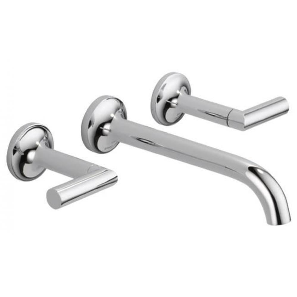 Two Handle Wall-Mount Lavatory Faucet