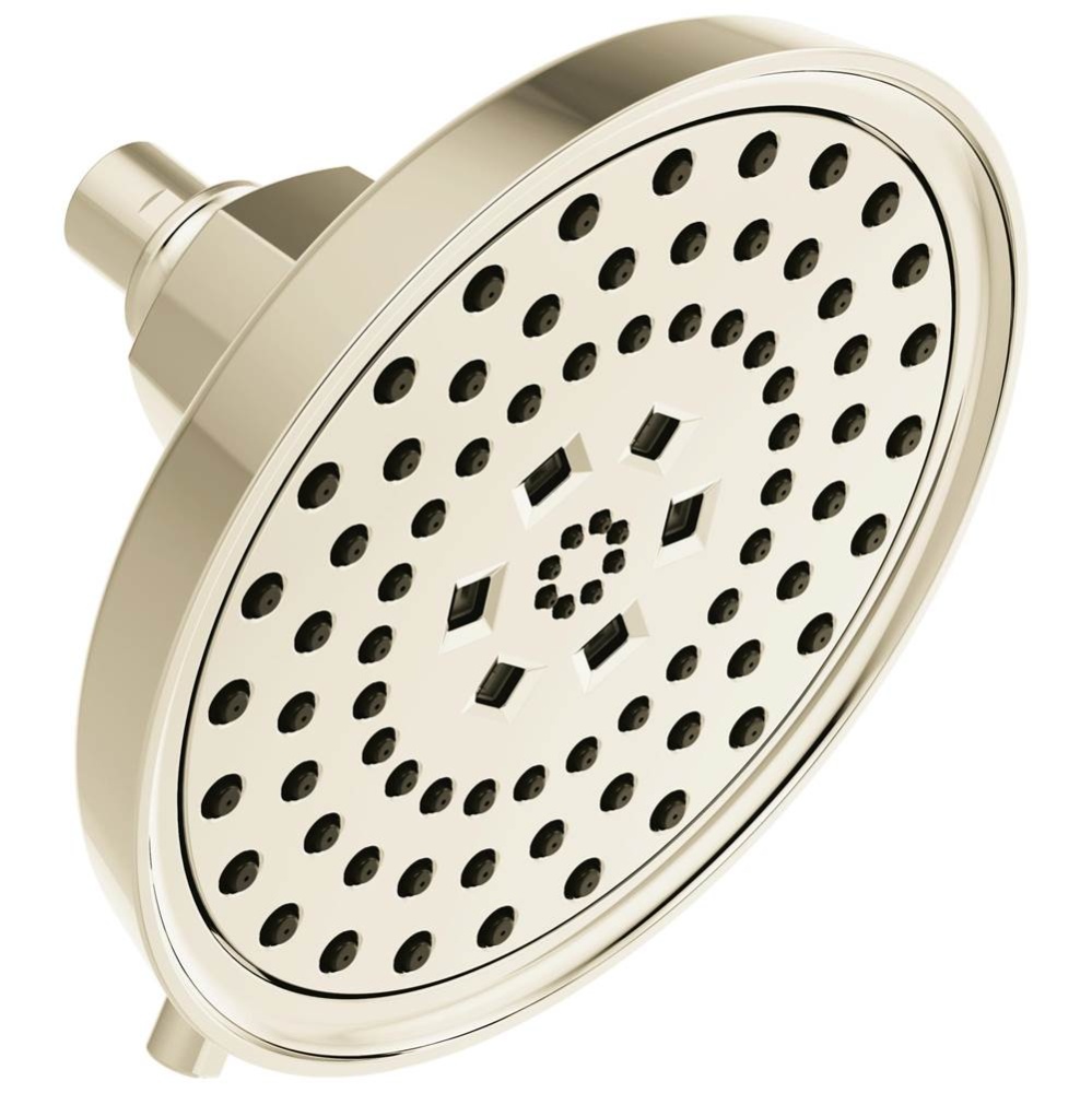 Invari® 7 5/8” H2Okinetic® Round Multi-Function Shower Head - 2.5 GPM
