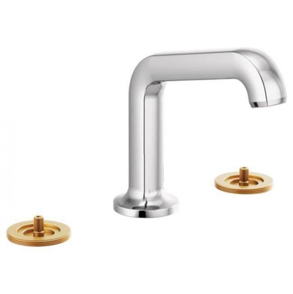 Kintsu™ Widespread Lavatory Faucet With Angled Spout - Less Handles