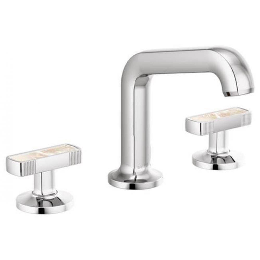 Kintsu™ Widespread Lavatory Faucet With Angled Spout - Less Handles