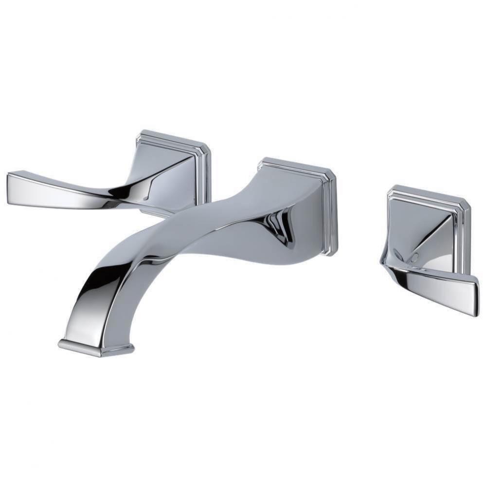 Two Handle Wall-Mount Lavatory Faucet