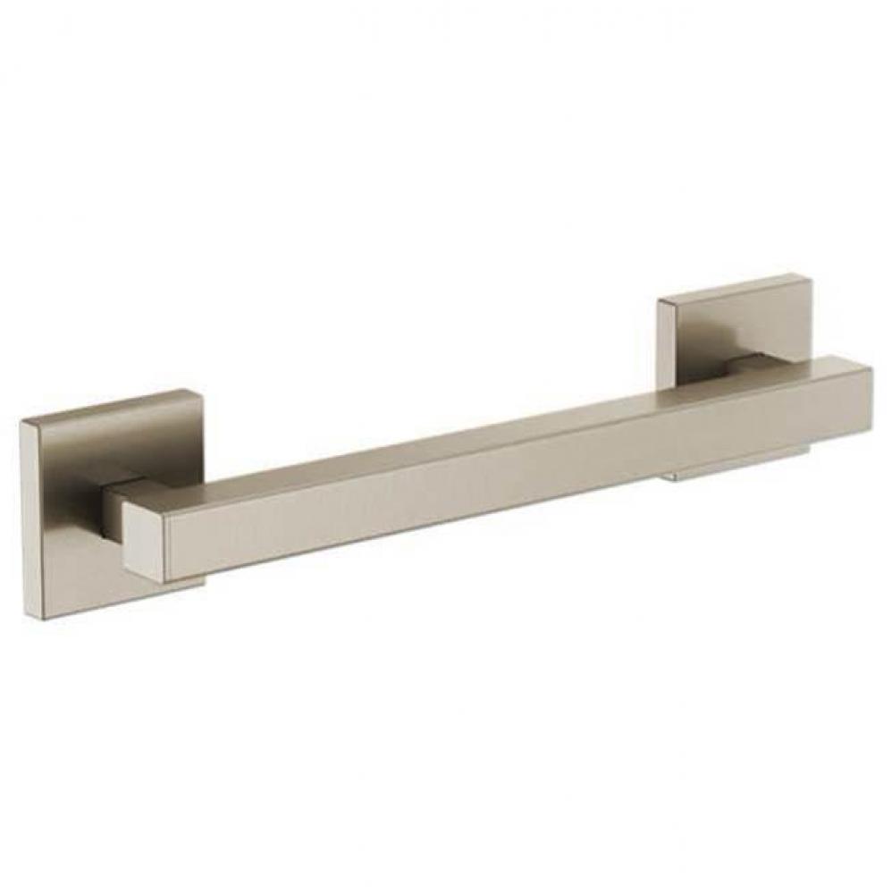 Contemporary Square Decorative Ada Grab Bar - 12''