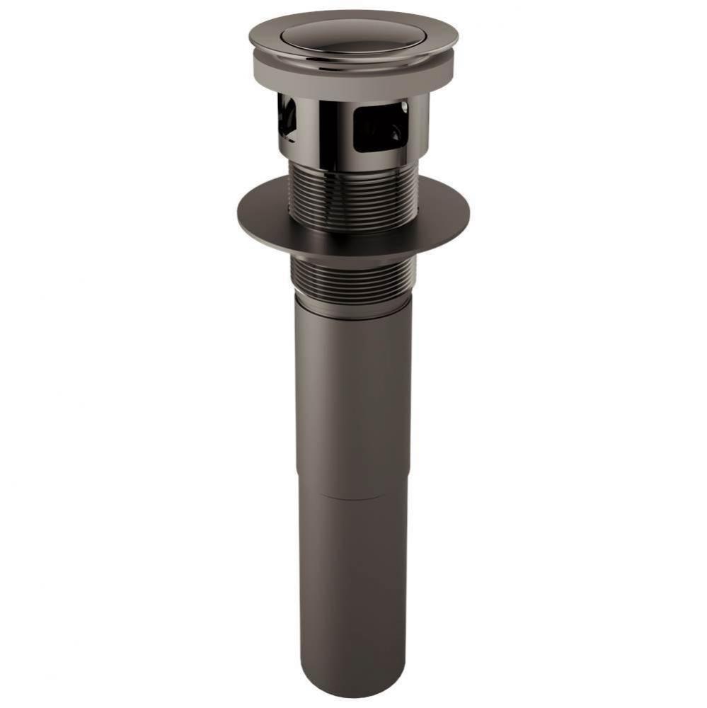 Push Pop-Up Drain With Overflow