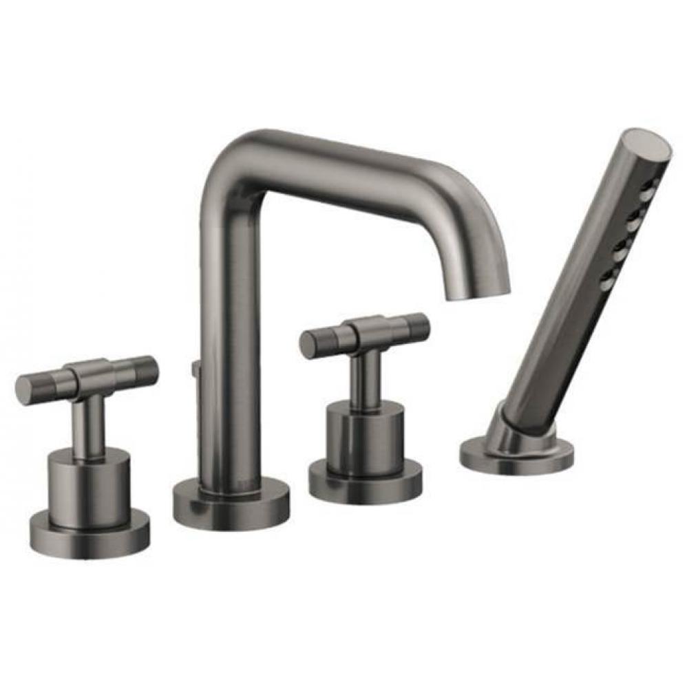 Litze® Roman Tub with Handshower - Less Handles