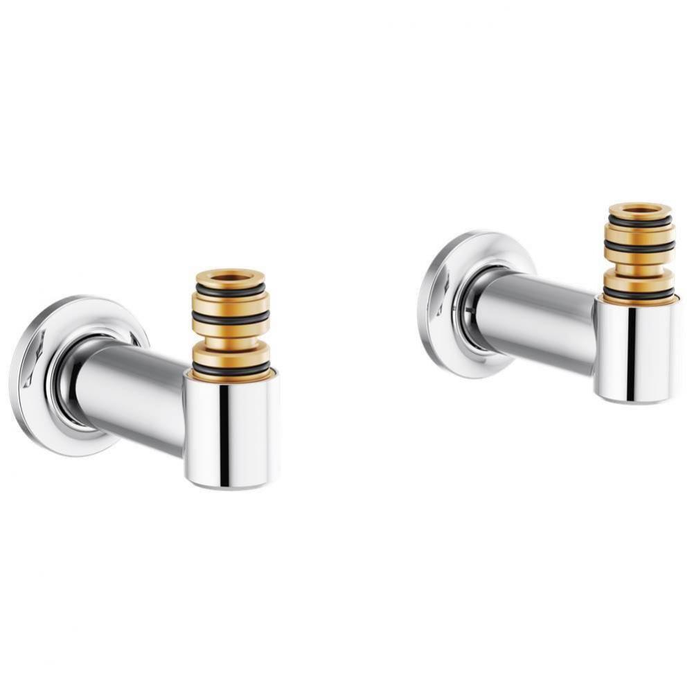 Wall Mount Tub Filler Unions