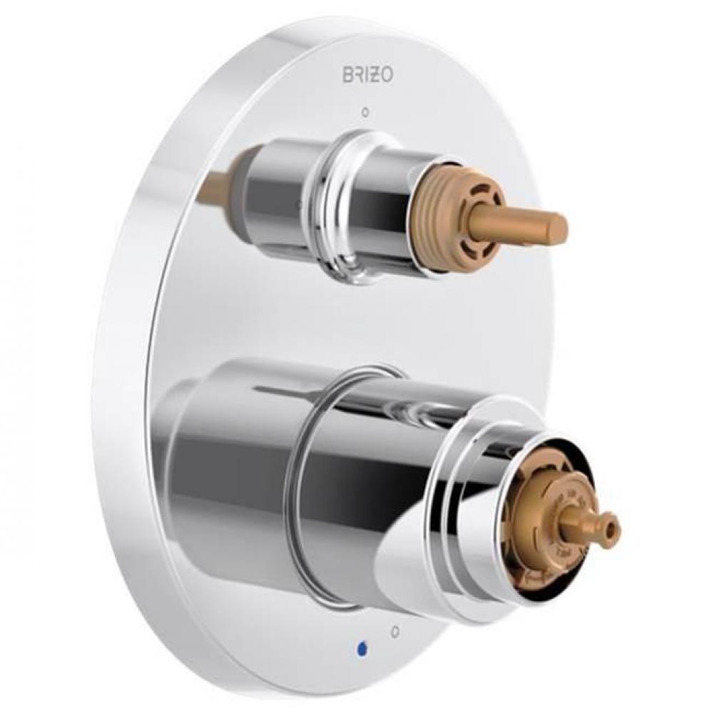 Odin® Pressure Balance Valve with Integrated 3-Function Diverter Trim  - Less Handles