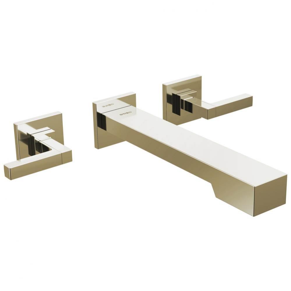 Frank Lloyd Wright® Two-Handle Wall Mount Tub Filler - Less Handles