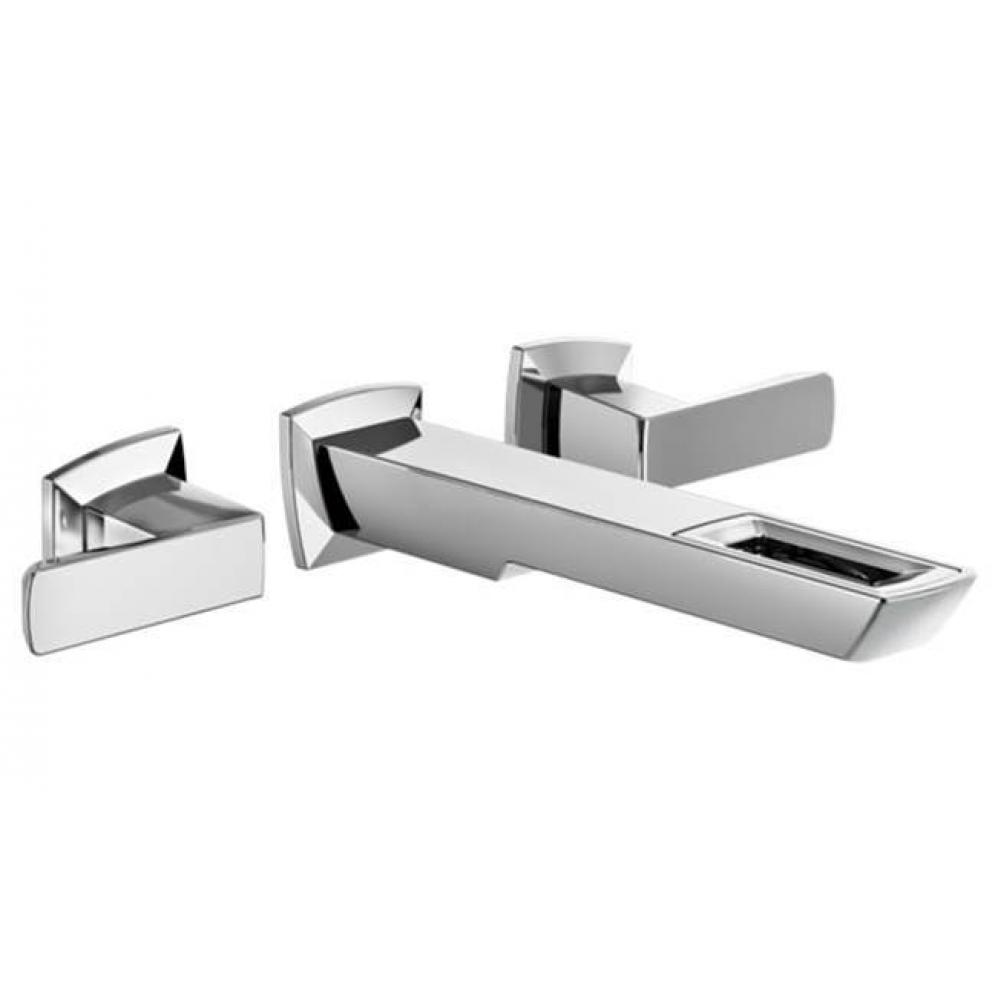 Two Handle Wall Mount Lavatory Faucet