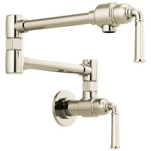 Brizo Canada 62874LF-PN - Rook® Wall Mount Pot Filler