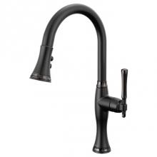 Brizo Canada 63058LF-BLBNX - The Tulham™ Kitchen Collection by Brizo® Pull-Down Kitchen Faucet
