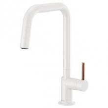 Brizo Canada 63065LF-MWLHP - Odin® Pull-Down Faucet with Square Spout - Handle Not Included