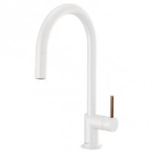 Brizo Canada 63075LF-MWLHP - Odin® Pull-Down Faucet with Arc Spout - Handle Not Included