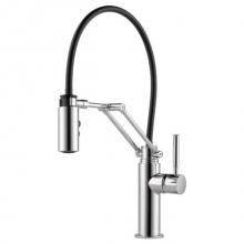 Brizo Canada 63221LF-PC - Single Handle Articulating     Kitchen Faucet