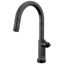Brizo Canada 64006LF-BLLHP - Kintsu® SmartTouch® Pull-Down Faucet with Arc Spout - Less Handle