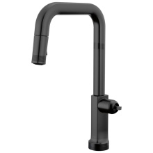 Brizo Canada 64007LF-BLLHP - Kintsu® SmartTouch® Pull-Down Faucet with Square Spout - Less Handle