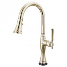 Brizo Canada 64058LF-PN - The Tulham™ Kitchen Collection by Brizo® SmartTouch® Pull-Down Kitchen Faucet