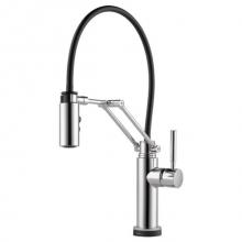 Brizo Canada 64221LF-PC - Single Handle Articulating Arm Kitchen Faucet With Smarttouc