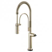 Brizo Canada 64375LF-PNLHP - Odin® SmartTouch® Semi-Professional Kitchen Faucet - Less Handle