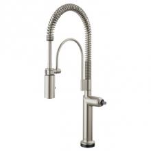 Brizo Canada 64375LF-SSLHP - Odin® SmartTouch® Semi-Professional Kitchen Faucet - Less Handle