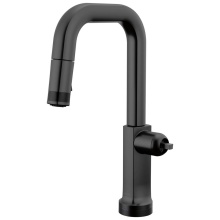 Brizo Canada 64907LF-BLLHP - Kintsu® SmartTouch® Pull-Down Prep Faucet with Square Spout - Less Handle