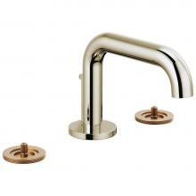 Brizo Canada 65334LF-PNLHP-ECO - Litze® Widespread Lavatory Faucet - Less Handles 1.2 GPM