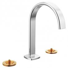 Brizo Canada 65367LF-PCLHP-ECO - Allaria™ Widespread Lavatory Faucet with Arc Spout - Less Handles