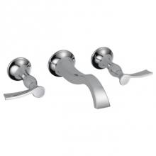 Brizo Canada 65890LF-PCLHP - RSVP® Two-Handle Wall-Mount Lavatory Faucet - Less Handles