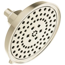 Brizo Canada 87476-PN-2.5 - Invari® 7 5/8” H2Okinetic® Round Multi-Function Shower Head - 2.5 GPM