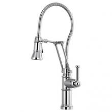 Brizo Canada 63125LF-PC - Articulating Kitchen Faucet 1Lhed Hose