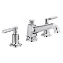 Brizo Canada 65378LF-PCLHP - Invari® Widespread Lavatory Faucet With Angled Spout - Less Handles