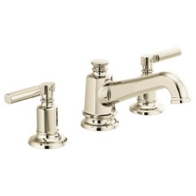 Brizo Canada 65378LF-PNLHP - Invari® Widespread Lavatory Faucet with Angled Spout - Less Handles 1.5 GPM