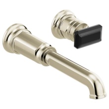 Brizo Canada T65776LF-PNLHP-ECO - Invari® Two-Hole, Single-Handle Wall Mount Lavatory Faucet - Less Handle 1.2 GPM