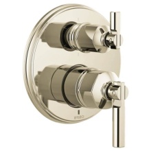 Brizo Canada T75P676-PNLHP - Invari® Pressure Balance Valve With Integrated 6-Function Diverter Trim - Less Handles