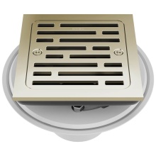 Brizo Canada BT062415-PN - Other 4'' Tile-In Square Shower Drain