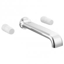 Brizo Canada T70467-PCLHP - Allaria™ Two-Handle Wall Mount Tub Filler - Less Handles