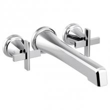Brizo Canada T70498-PCLHP - Levoir™ Two-Handle Wall Mount Tub Filler - Less Handles
